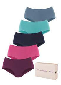 Lascana Taillenslip mehrfarbig Gr. 32/34 für Damen. Körpernah. Nachhaltig.