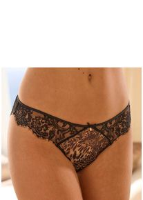 Lascana Tanga mehrfarbig Gr. 40/42 für Damen. Körpernah