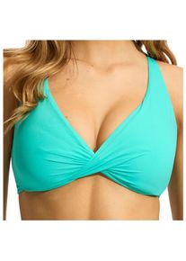 Seafolly Collective Wrap Front F Cup Bra Bikini-Top Damen Schwimmen (Gr 6 |bunt)