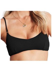 Seafolly Sea Dive Bralette Bikini-Top Damen Schwimmen (Gr 12 |schwarz)