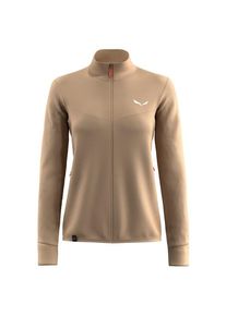 Fleecejacke Salewa Puez Waffle Hybrid PL Jacket Damen (Gr 36 |beige/braun)