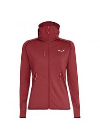 Salewa Agner Hybrid Polarlite Fullzip Hoody Fleecejacke Women (Gr 40 |rot)