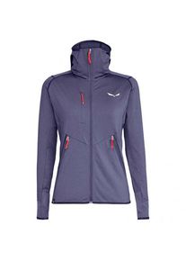Hoodie Salewa Agner Hybrid Polarlite Fullzip Hoody Damen (Gr 34 |blau)