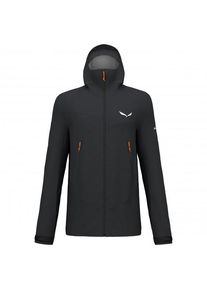 Salewa Ortles GTX 3L Jacket Regenjacke Herren (Gr 46 |schwarz |wasserdicht)