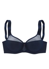 Nuance Große Größen Minimizer-BH Gr. 90C blau für Damen