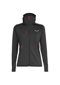 Salewa Agner Hybrid Polarlite Fullzip Hoody Fleecejacke Damen Hochtouren (Gr 40 |grau/schwarz)