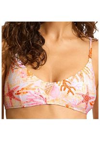 Seafolly La Mer Bralette Bikini-Top Damen (Gr 16 |rosa)