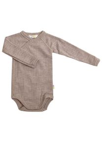 Joha Wrap-Around Body Merinounterwäsche Kinder Alltag (Gr 70 |braun)
