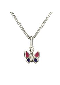 ZEEme for Kids Hals-Kette 925 Sterling Silber Lack pink lila