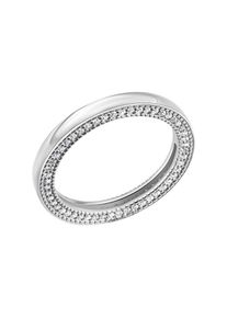 Celesta Silber Ring Silber 925 rhodiniert mit 104 weißen Zirkonia-Steinen