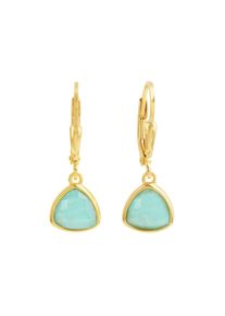 ZEEme Gemstones Ohrringe Silber 925 mit 2x Amazonit