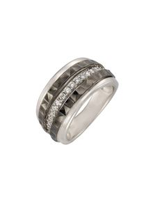 Celesta Silber Ring Silber 925 rhodiniert mit Zirkonia-Steinen