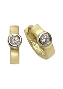 Celesta Gold Ohrring 375/- Gelbgold Zirkonia