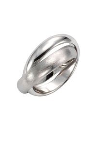 Celesta Silber Ring 925 Sterling Silber zweireihig
