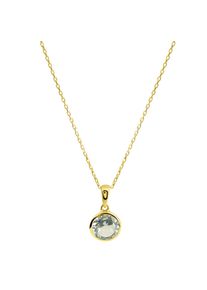 Diamonds by Ellen K. Fascination by Ellen K. Anhänger mit Kette 585/- Gelbgold Blautopas
