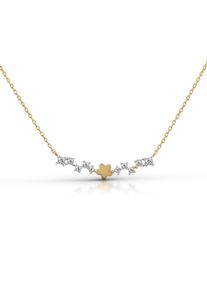 Diamonds by Ellen K. Fascination by Ellen K. Collier 375/- Gelbgold bicolor Zirkonia