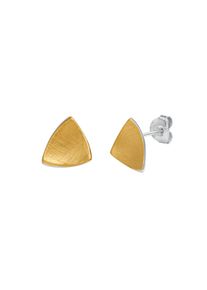 Celesta Silber Ohrringe Silber 925 zweifarbig 11,5mm lang eismatt
