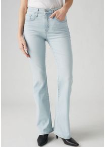 Levi's LEVI'S Damen Schlagjeans "726 HR FLARE"flip through, casual, Gr. 26, Web, Obermaterial: 85% Baumwolle, 7% Lyocell, 6% Elastomultiester, 2% Elasthan,