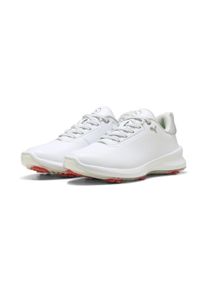 Puma Golfschuh "IGNITE Blaze 2 Golfschuhe Damen", Gr. 37weiß peach frost rot, Obermaterial: Synthetik, Textil, Kuhleder; Futter: Textil; Innensohle: