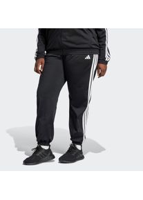 adidas Sportswear Große Größen Sporthose Gr. 52/54 schwarz gestreift für Damen