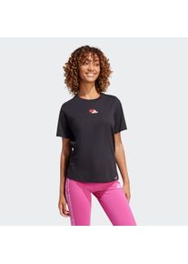 adidas Sportswear Große Größen T-Shirt Gr. M schwarz für Damen