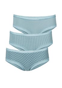 Lascana Panty grün Gr. 32/34 für Damen. Mit Spitze. Körpernah. Nachhaltig.