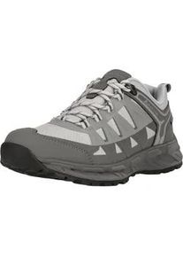 Outdoorschuh WHISTLER "Cardiff", Damen, Gr. 46, grau, Kunstfaser, Polyurethane, Schuhe Outdoorschuh, Mit wasserdichter Dry Base-Membran