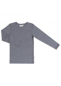 Merinounterwäsche Joha Blouse with L/S Kinder (Gr 100 |grau)