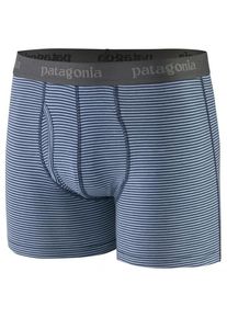 Alltagsunterwäsche Patagonia Essential Boxer Briefs 3' Herren (Gr S |grau/blau)