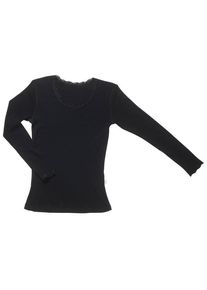 Joha Blouse 70402 Merinounterwäsche Damen (Gr XXL |schwarz)