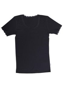Joha T-Shirt 70403 Merinounterwäsche Damen (Gr XL |schwarz)