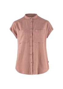 Fjällräven Hemd Fjällräven Övik Hemp Shirt S/S Damen (Gr M |rosa)