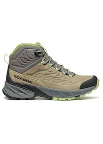 Scarpa Rush 2 Pro Mid GTX Wanderschuhe Damen (Gr 37,5 |beige |wasserdicht)