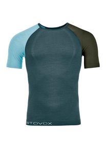 Ortovox 120 Comp Light Short Sleeve Merinounterwäsche Herren (Gr XL |blau)