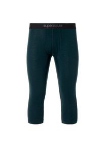 Lange Unterhose super.natural Tundra 175 Tight 3/4 Herren (Gr 52 - L |blau)