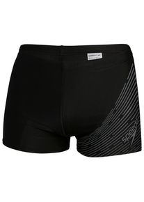 Badehose Speedo Medley Logo Aquashort Herren (Gr 4 |schwarz)