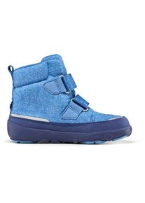 Winterschuhe Affenzahn Mid Boot Wool Comfy Kinder (Gr 22 |blau |wasserdicht)
