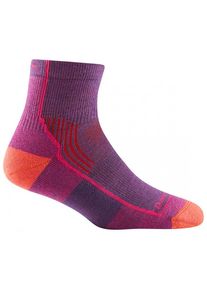 Merinosocken Darn Tough Hiker 1/4 Midweight with Cushion Damen (Gr L |lila)