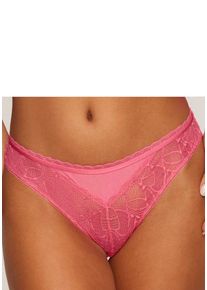 Lascana Stringpanty 'Alicia' pink Gr. 36/38 für Damen. Mit Spitze. Figurbetont