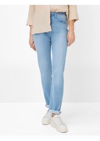 Brax Damen Five-Pocket-Hose Style MARY USED LIGHT BLUE, denim hellblau, Gr. 40K