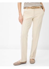 Brax Damen Chino Style MARON EGGSHELL, cremeweiß, Gr. 40