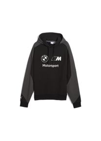 Puma Herren Hoodie "BMW M Motorsport Lifestyle Hoodie Herren", schwarz, Gr. XL, Obermaterial: 100% Baumwolle; Kapuzenfutter: 100% Baumwolle; Rippe: