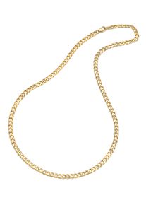 Firetti Damen Goldkette "Schmuck Geschenk Gold 585 Halskette Panzerkette", 45, Gelbgold 585, B: 3,3mm, gold, Gelbgold 585, B:3,3mm, Halsketten, Made