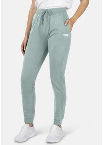 STOOKER WOMEN Damen Sporthose "D. Sweathose JUDY 30"", blau, sportlich, Gr. S, angeraute Sweatware, 60% Baumwolle, 40% Polyester, Hosen, Sporthose