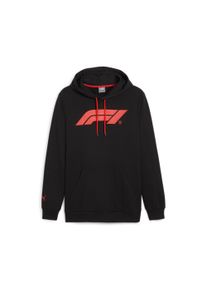 Puma Herren Hoodie "F1 ESS LOGO HOODIE", schwarz, sportlich, Gr. XXL, unifarben, Sweatware, Obermaterial: 68% Baumwolle, 32% Polyester, Sweatshirts