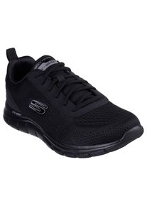 Skechers Herren Slip-On Sneaker "TRACK-LESHUR", Gr. 40, schwarz, Textil, Lederimitat, sportlich, Schuhe, Freizeitschuh, Trainingsschuh, Schlupfschuh