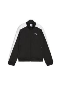 Puma Kinder Sweatjacke "T7 ALWAYS ON Trainingsjacke Mädchen", schwarz, Gr. 128, Obermaterial: 100% Polyester; Rippe: 2% Elasthan, 98% Polyester,