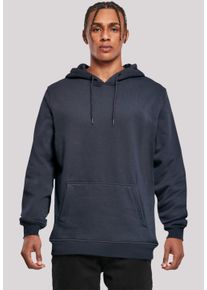 F4NT4STIC Herren Kapuzenpullover "Ahoi Anker Knut & Jan Hamburg", blau, casual, Gr. M, Obermaterial: 65% Baumwolle, 35% Polyester, Pullover, Print