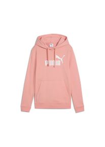Puma Damen Hoodie "ESS No. 1 Logo Hoodie Damen", pink, Gr. L, Obermaterial: 68% Baumwolle, 32% Polyester; Kapuzenfutter: 100% Baumwolle; Rippe: 97%