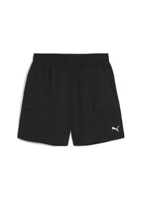 Puma Herren Shorts "WARDROBE ESS Relaxed 6" Cargoshorts Herren", schwarz, Gr. XL, unifarben, Obermaterial: 100% Nylon; Seitentascheu00a0u2013 Oben: